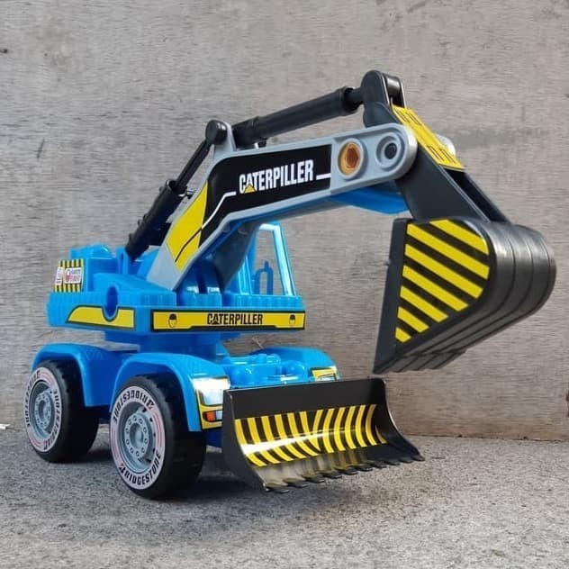 Mainan Excavator Traktor Besar Anak Edukatif Mobil Beko Edukasi