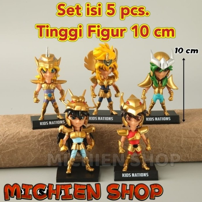 ACTION FIGURE SAINT SEIYA SET
