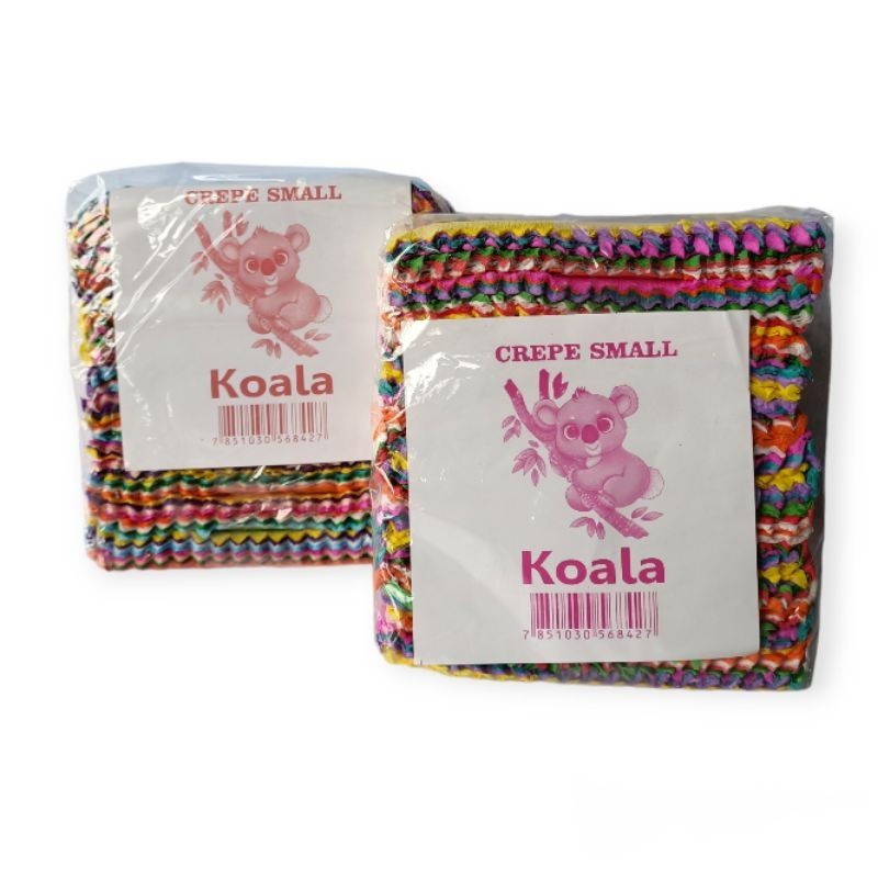 

kertas crape koala segi warna / kertas crape perpak / Kertas krep potong/ kertas dekorasi