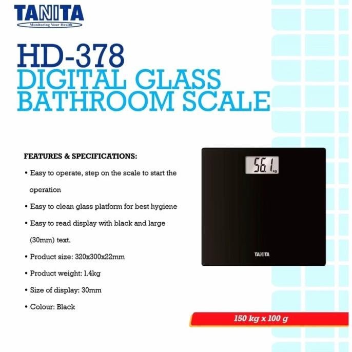 Tanita Hd-378 Timbangan Badan Digital Scale Meeyaaristiana1
