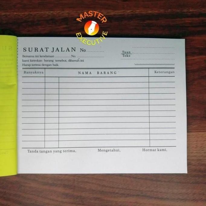 

NEW PROMO READY [PAK - 10 BUKU] AF BUKU NOTA SURAT JALAN 4 PLY NCR / RANGKAP B4 PACKING BAGUS