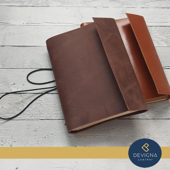 

NEW PROMO AGENDA NOTEBOOK BULLET JOURNAL KULIT ASLI A5 A6 FREE GRAFIR + 3 BUKU PACKING BAGUS