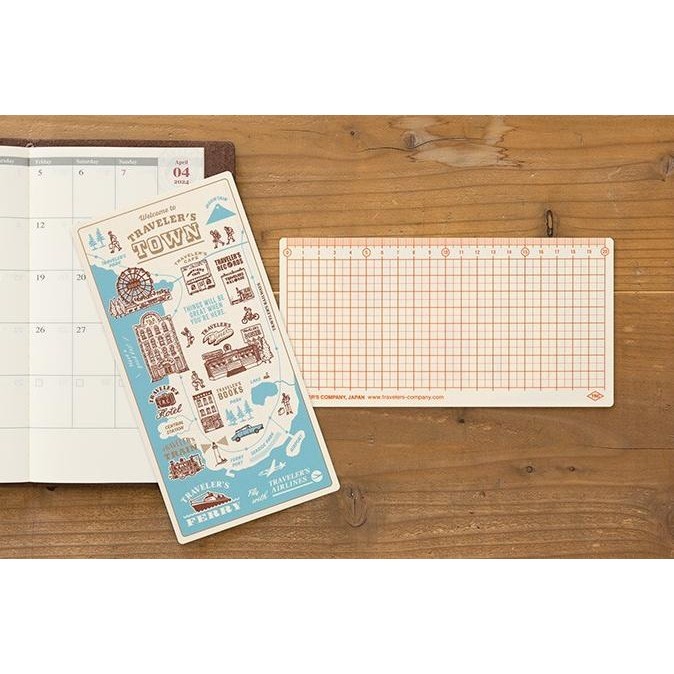 

NEW TERLARIS TRAVELERS NOTEBOOK PLASTIC SHEET 2024 REGULAR SIZE PACKING BAGUS