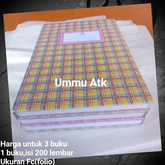 

NEW TERLARIS BUKU TULIS SEKOLAH HARD COVER FOLIO 200 LEMBAR PACKING BAGUS