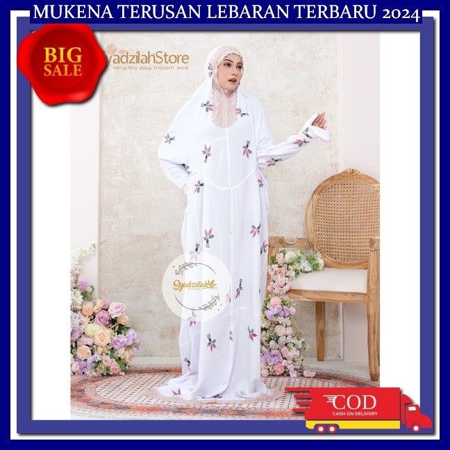 Mokena Terusan Dewasa Terbaru Ramadhan Sale Tlekung Maukena Dwasa Import Premium Muekenah Tterbaru I