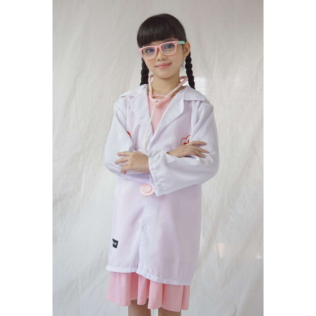 I3Y JAS DOKTER ANAK 6-10 TAHUN/JAS DOKTER ANAK/JAS DOKTER ANAK KECIL/JAS DOKTER ANAK MURAH/JAS