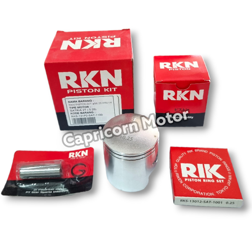Piston Kit SATRIA 2T 2 TAK RKN oversize STD 25 50 75 100
