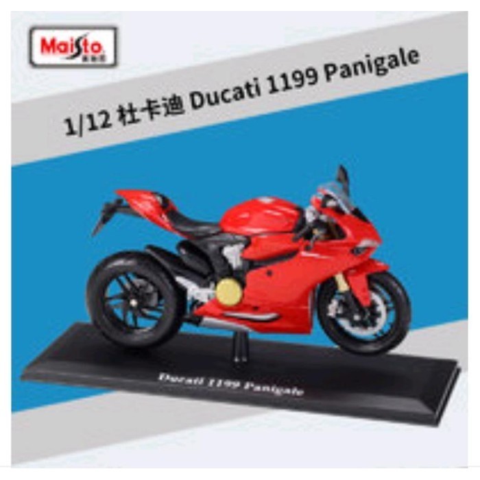 Diecast Maisto Motor 1:12 Ducati Panigale 1199