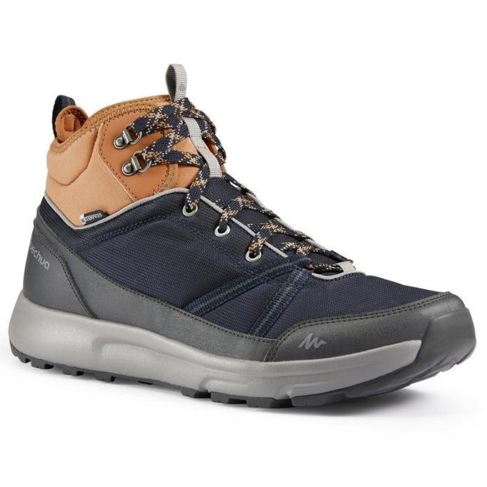 Decathlon Quechua Sepatu Hiking Pria NH150 Mid - 8554571