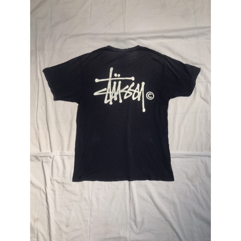 tshirt stussy basic second vintage