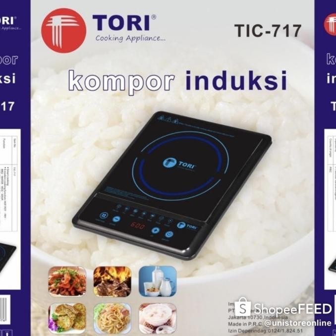 TORI KOMPOR INDUKSI LOW WATT / KOMPOR LISTRIK INDUKSI TIC-818 TIC818 MUFTIZAKKY
