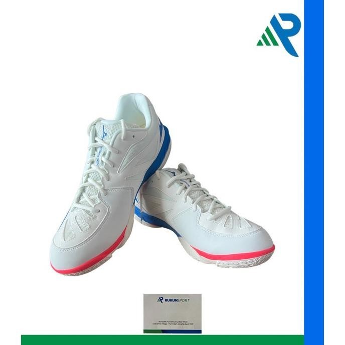 PROMO TERBATAS SEPATU BADMINTON MIZUNO WAVE CLAW 2(SNOW WHITE/PEACE CACASTORE55