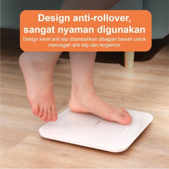 BOMIDI W1+ TIMBANGAN BADAN BODY WEIGHT SCALE WITH USB DIGITAL 180KG