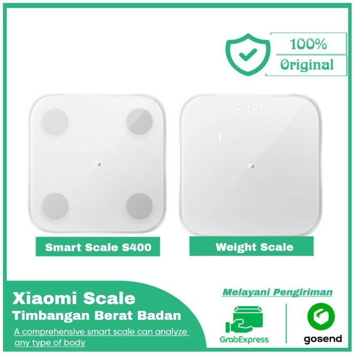 XIAOMI SMART SCALE 2 BODY COMPOSITION TIMBANGAN BADAN XIAOMI SCALE