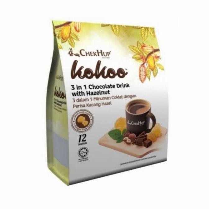 

Kokoo Hot Chocolate Drink 3 in 1 Hazelnut / Chek Hup / Check Hup TA