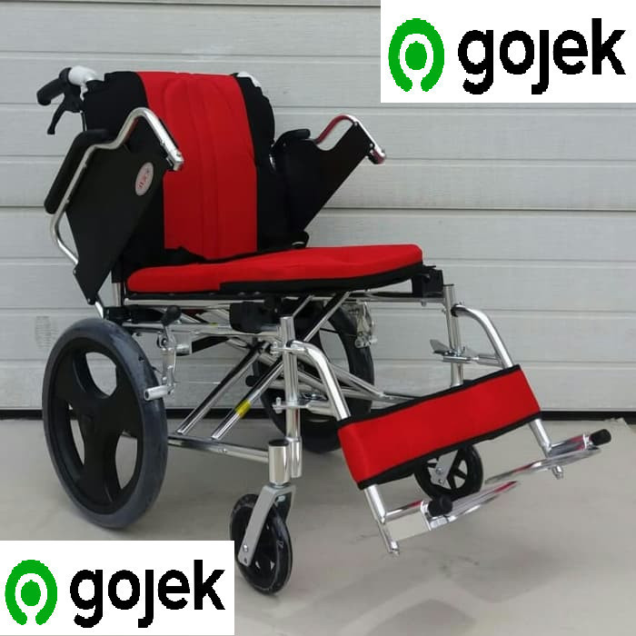 KURSI RODA TRAVEL AVICO 973 WITH SPINAL SUPPORT / KURSI RODA AMOR