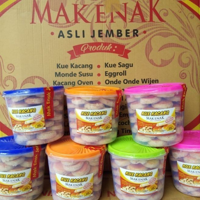 

Kue Kacang Mak Enak Asli Jember 900 gram Original