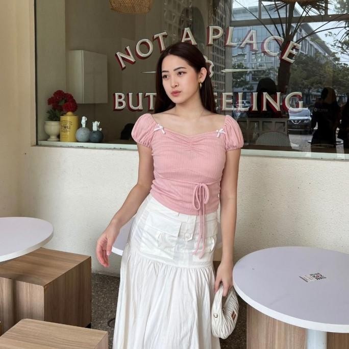 Odette Sabrina Top | Aesthete Yourlife