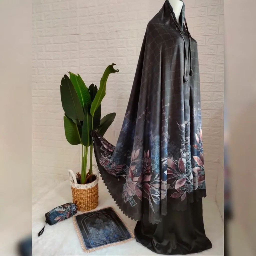 PREMIUM Mukena Ayesha Set Free Sajadah Mini Mukena Armani Fanel Premium Mukena Maryam