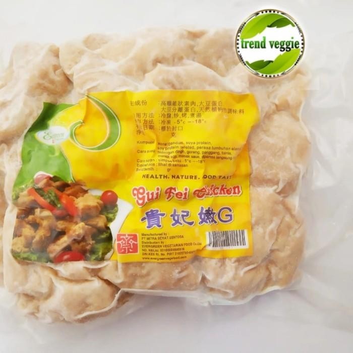 

Tian En Xiang Kui Fei Vegan 450 Gr / Chicken Gui Fei / Ayam Crispy 055