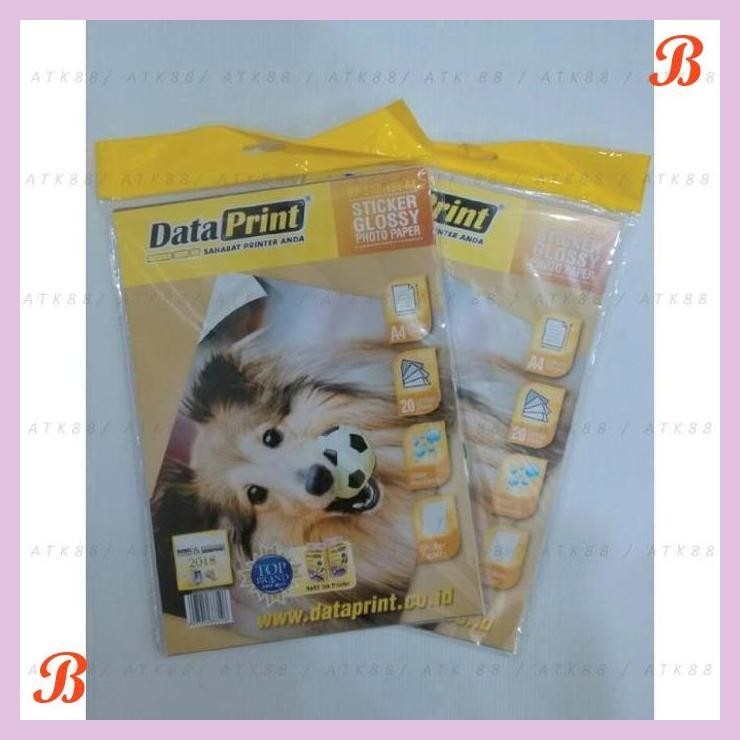 

| PGT | STICKER GLOSSY A4 135 GSM DATA PRINT