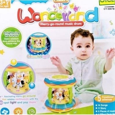 MAINAN BAYI 6 bulan Wonderland Edukasi Edukatif Musik Anak 7 8 9 bulan