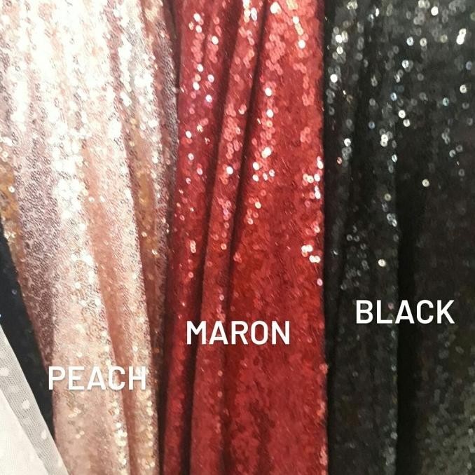 Bahan Seribu Payet/Kain Seribu Payet/Bahan Squin