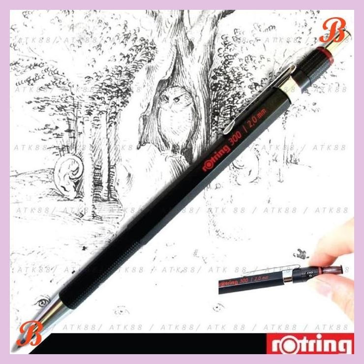 

| PGT | ROTRING 300 CLUTCH PENCIL / LEAD HOLDER 2MM