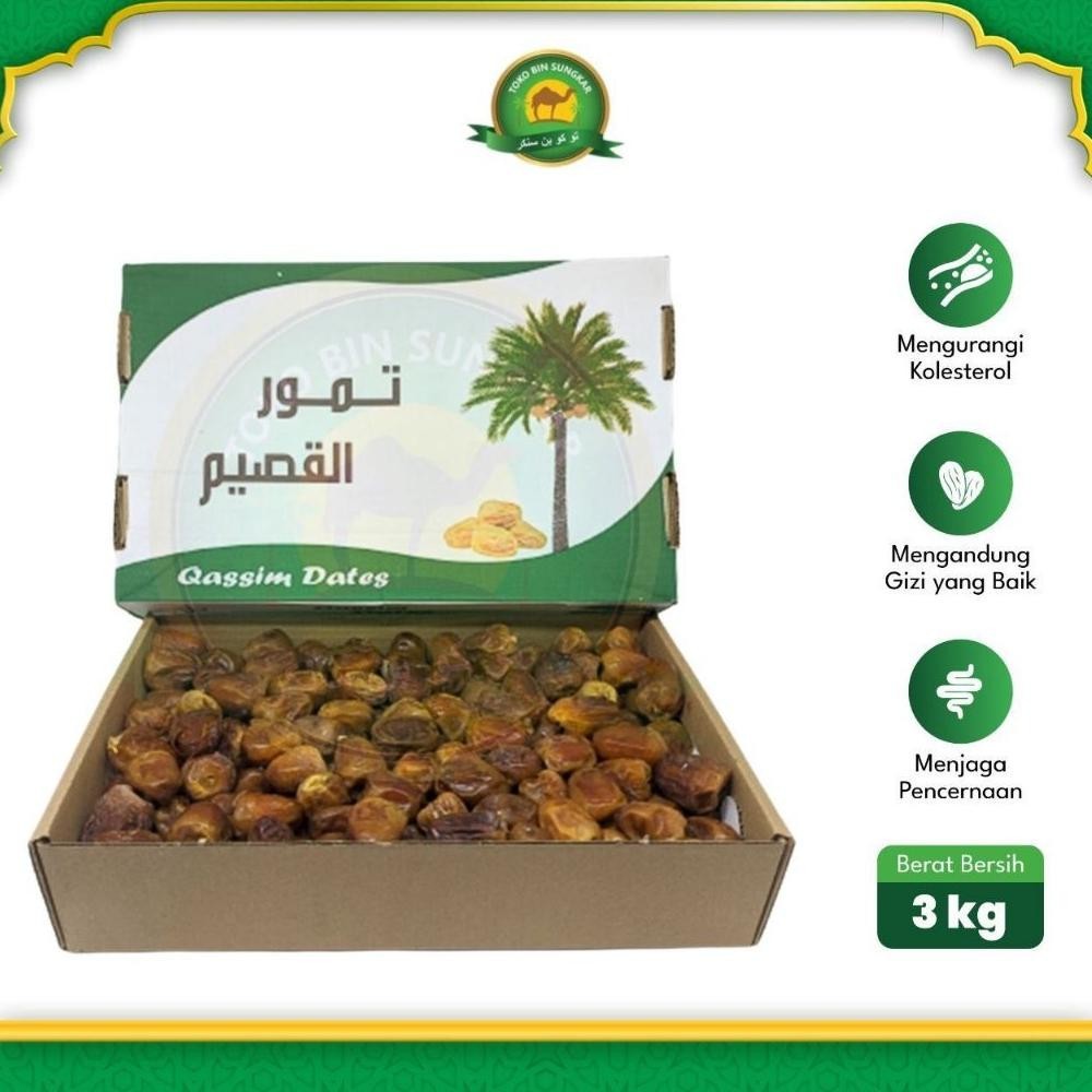 

Tersedia Promo!! Kurma Sukkari Sukari 3Kg Basah Kurma Raja Premium 100% Original Oleh-Oleh Haji Dan Umroh 3Kg Al Qassim Panen