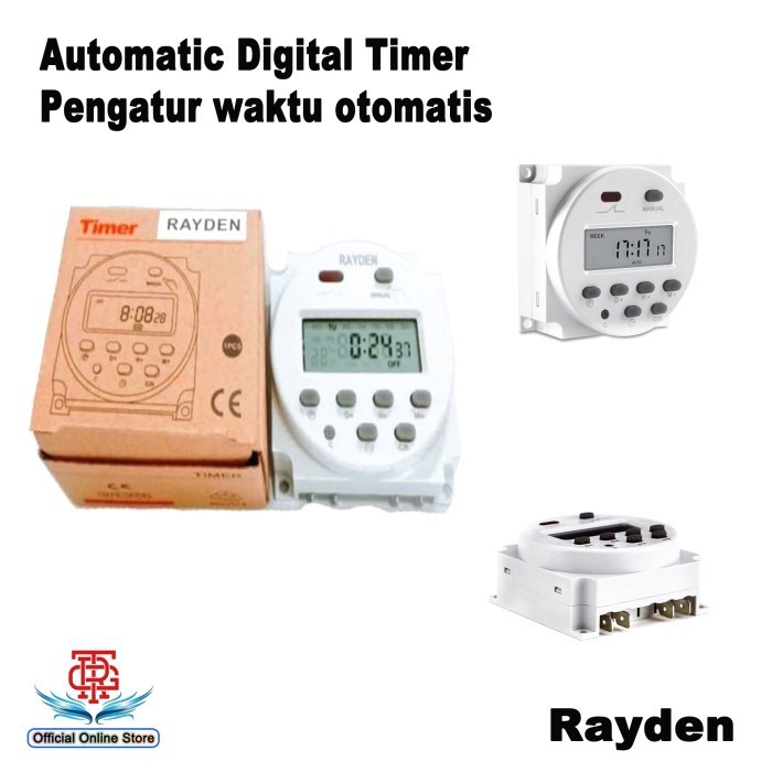 Saklar Waktu Otomatis Digital Timer Programmable Rayden