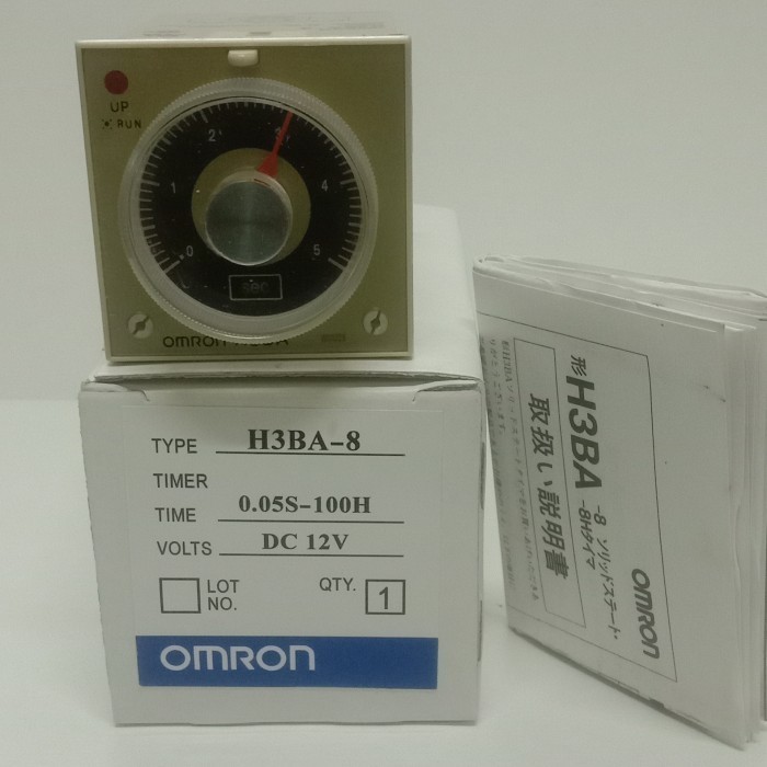 Omron timer H3BA-8 12V DC