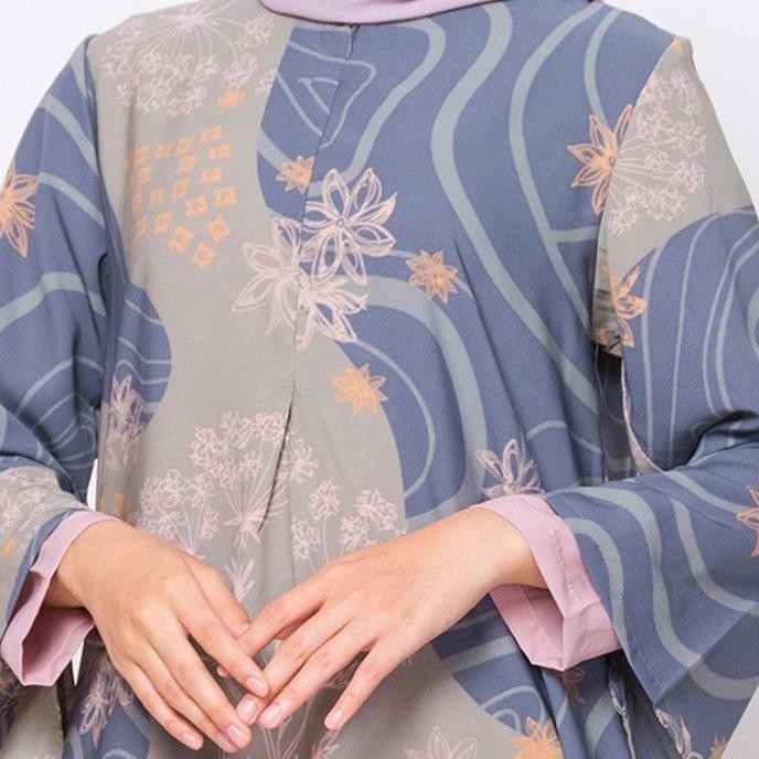 Zm Zaskia Mecca - Luny Dark Grey Dress Jelita Indonesia Edisi Maluku