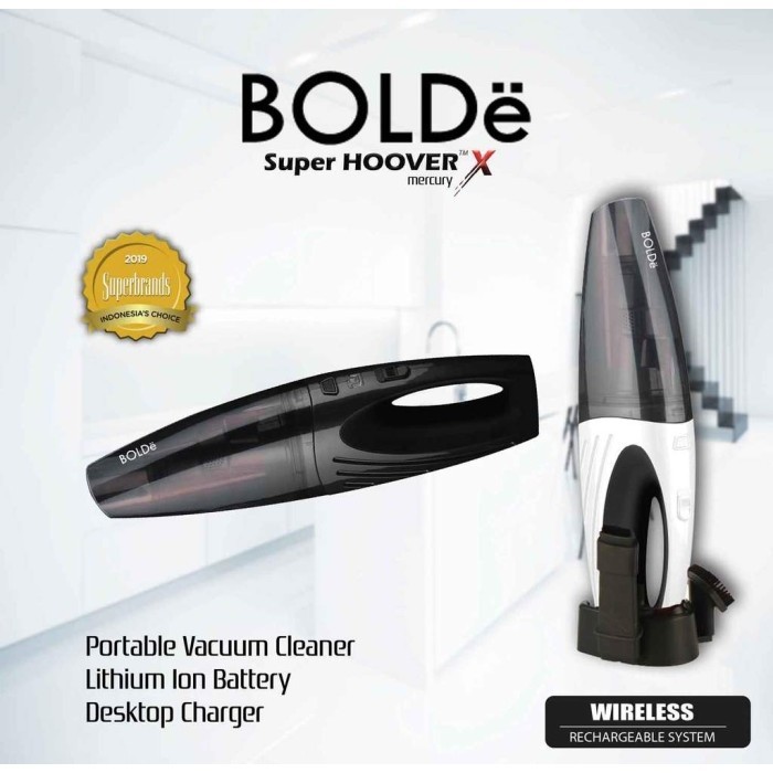 Ready VACUUM MOBIL PORTABLE CHARGER BOLDE SUPER HOOVER X MERCURY