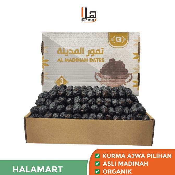 

Kurma Ajwa Madinah VIP kualitas premium 1kg & 500 gram GM