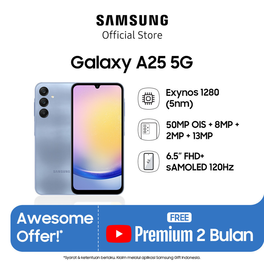 Samsung Galaxy A25 5G 8/128GB - Blue