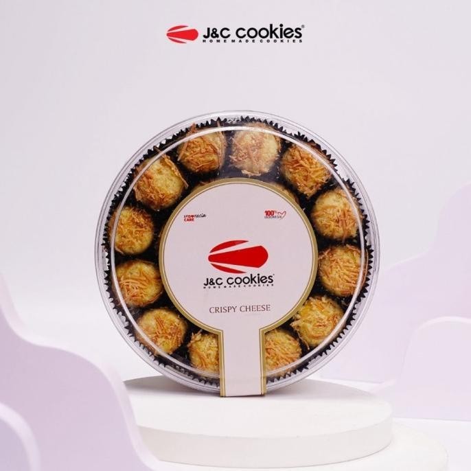 

New Kue Kering Crispy Cheese Jnc J&C Cookies Reguler Berkualitas