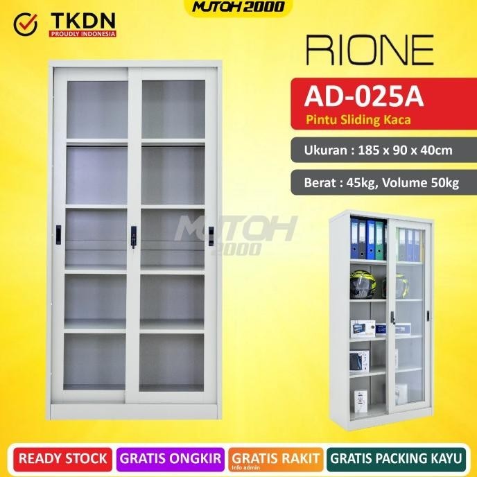 

Ready Tkdn Rione Ad.025A Lemari Arsip Besi Pintu Swing Plat Terbaik