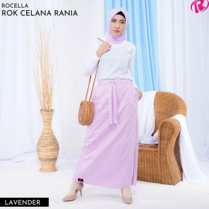 Rok Celana Wanita Muslimah Remaja Santun Big Size Simple Model Terbaru