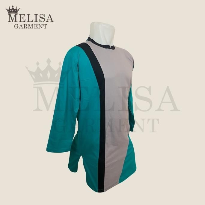 Atasan Tunik Seragam Promosi / Gamis Syari Katun (Lengan Panjang)