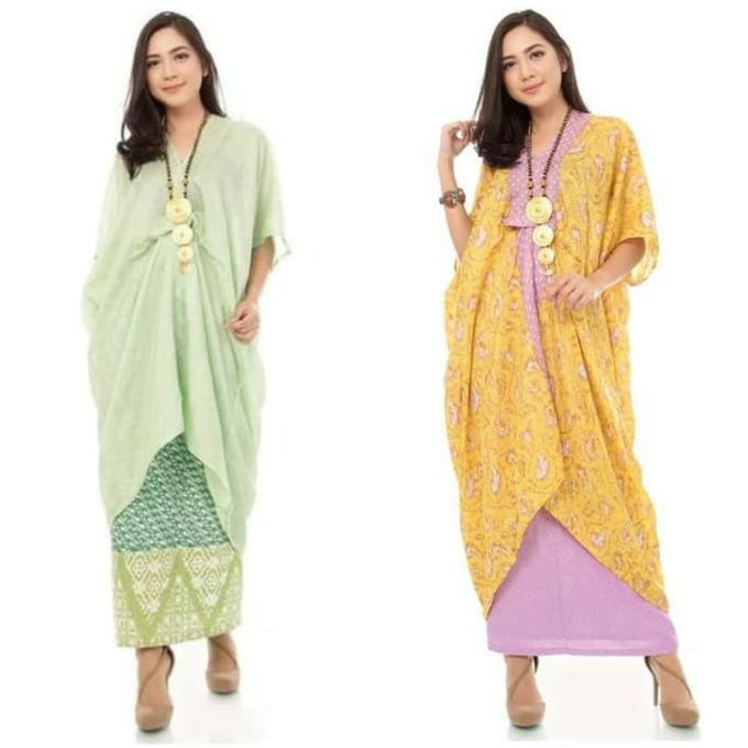 Setelan Kaftan Batik Alivia