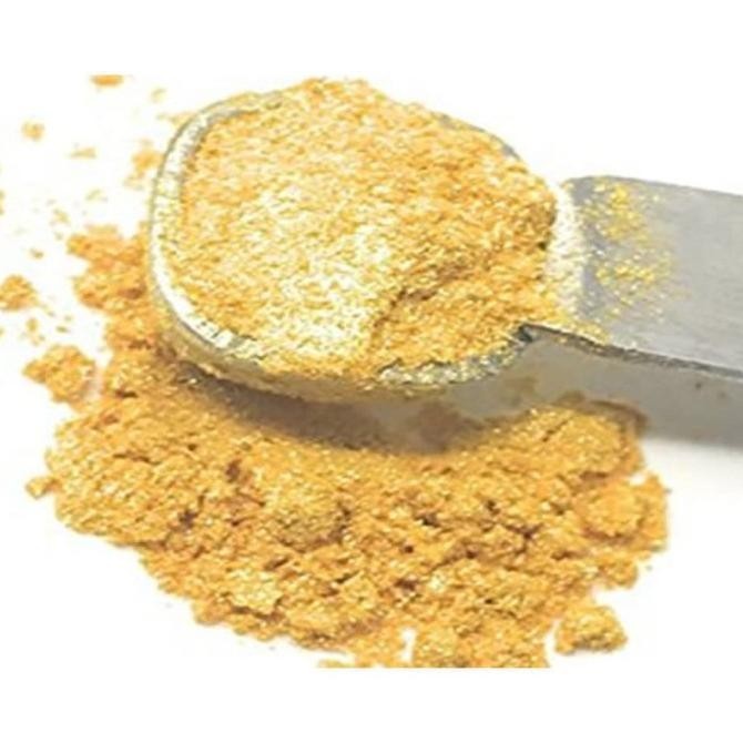 

RU METALLIC GOLD LUSTRE DUST EMAS EDIBLE BUBUK LUSTER CAKEKUE 2G HALAL