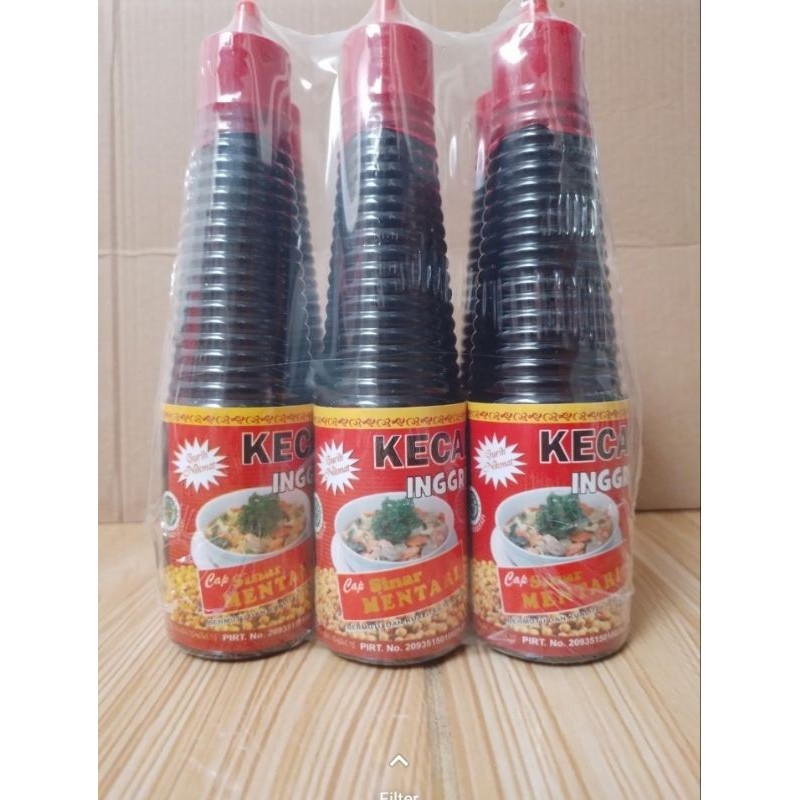 

Paket Hemat Kecap Inggris 150 ml isi 6 botol cap sinar mentari