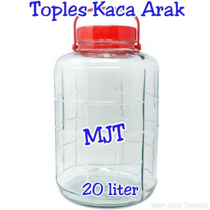 Toples Kaca / Toples Arak / Toples Obat / Toples Asinan 20liter