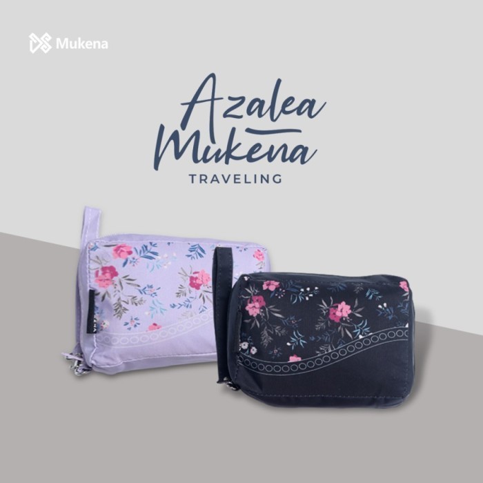 Mukena Travel Ds Mukena Traveling Mini Azalea Motif Ab All Size SaleR142024A