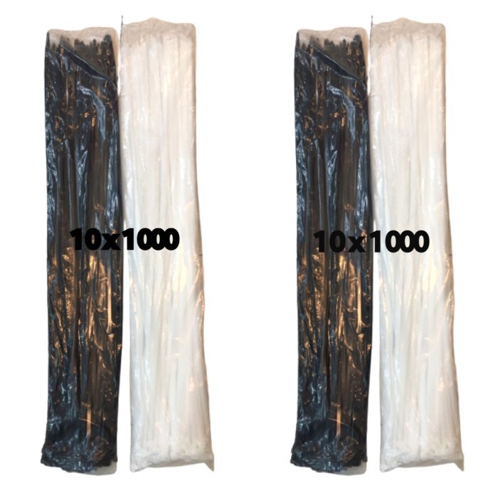 

Cable Ties 10 X 1000Mm