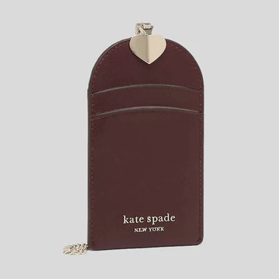 

Name Tag Branded Kate Spade Ks Id Card Spencer Lanyard 100% Original