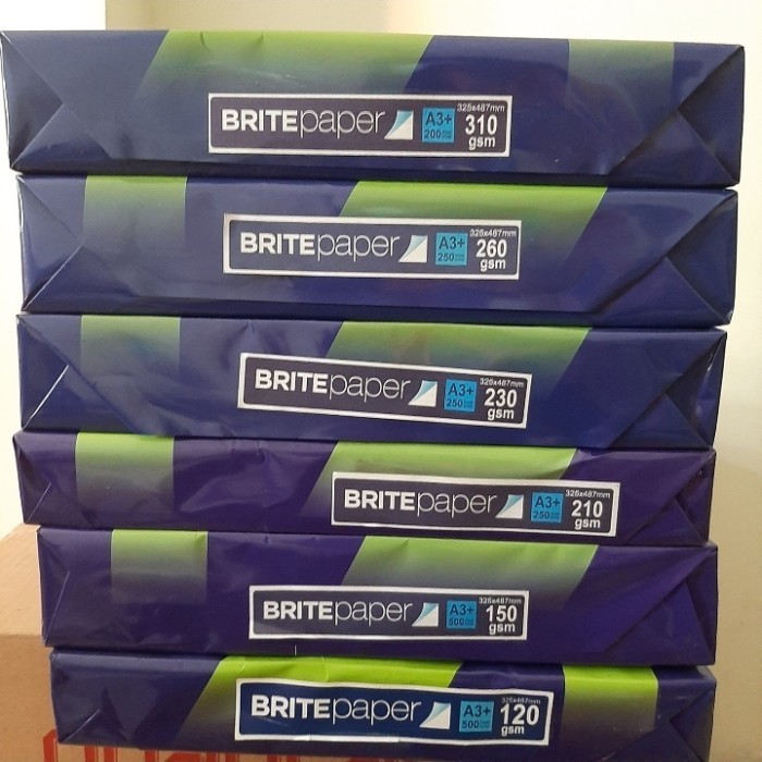 

Britepaper Artpaper Artcartoon A3+ 120Gsm-310Gsm (Khusus Gojek)