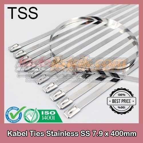 

Kabel Ties Stainless Tss (Ss 7.9 X 400Mm)