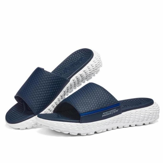 Skechers Sandal Pria Skechers Monster Original - Navy