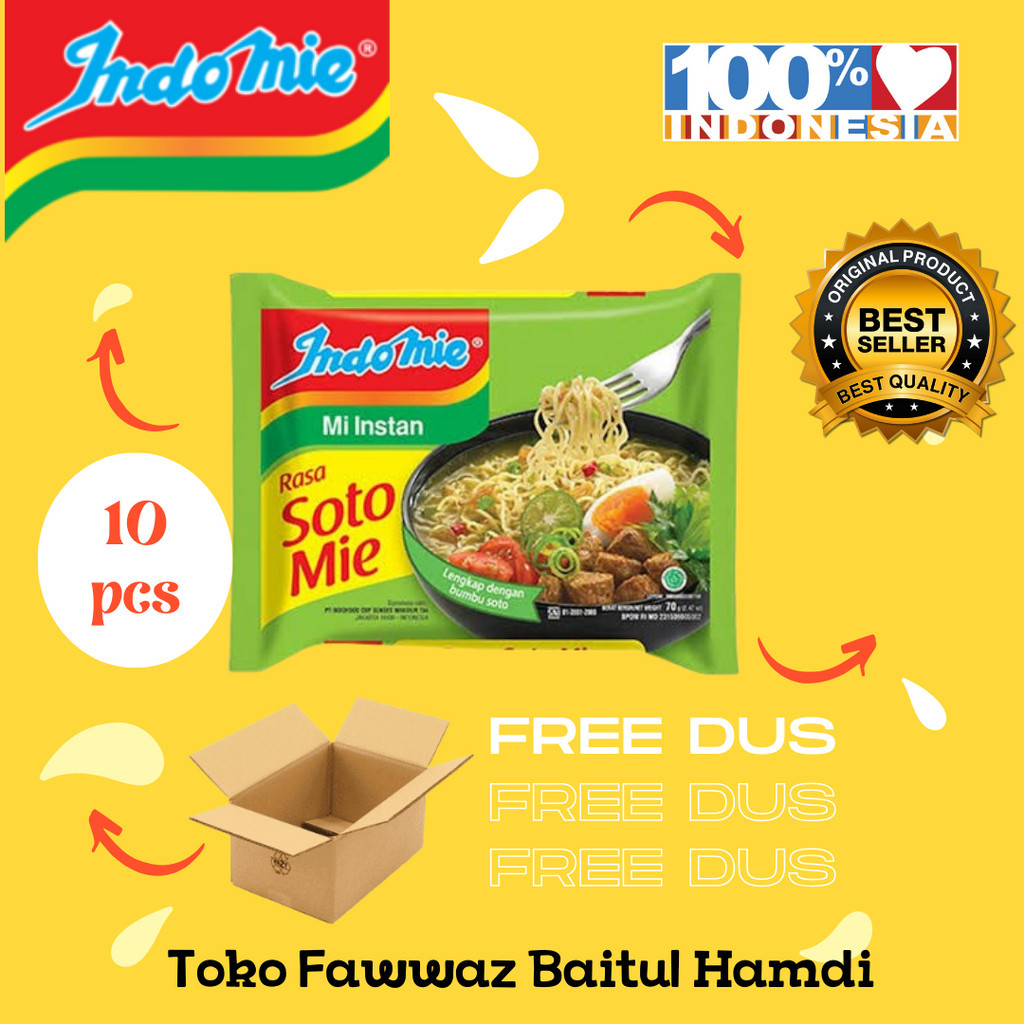 

Indomie Soto Mie | 10 pcs